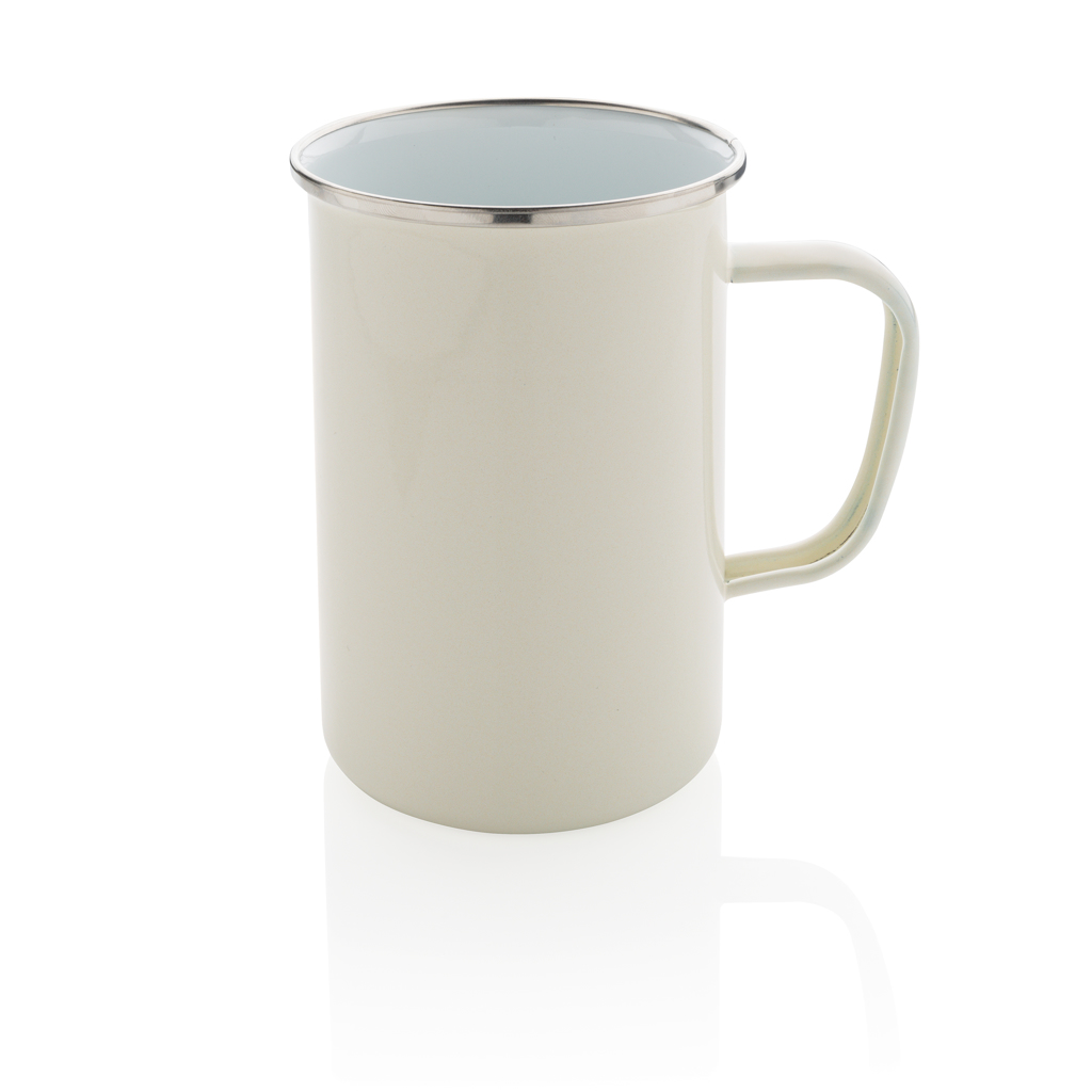 Tasse de Camping en Émail Extra Large et Légère 680ml - Tessonnière - Zaprinta Belgique