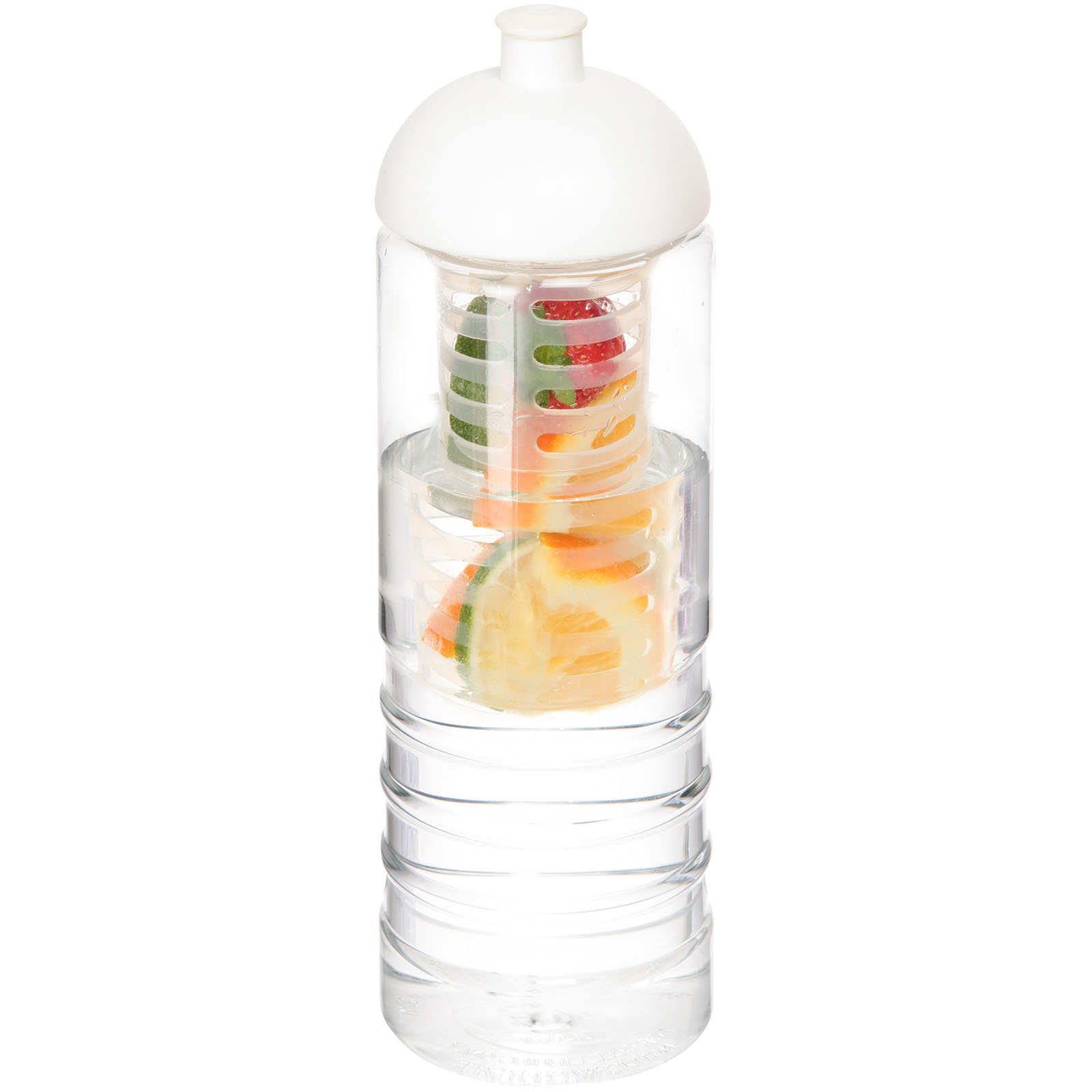 Bouteille et infuseur H2O Active® Treble 750ml avec couvercle dôme