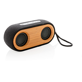 Bamboe Dubbele Speaker - Grimbergen