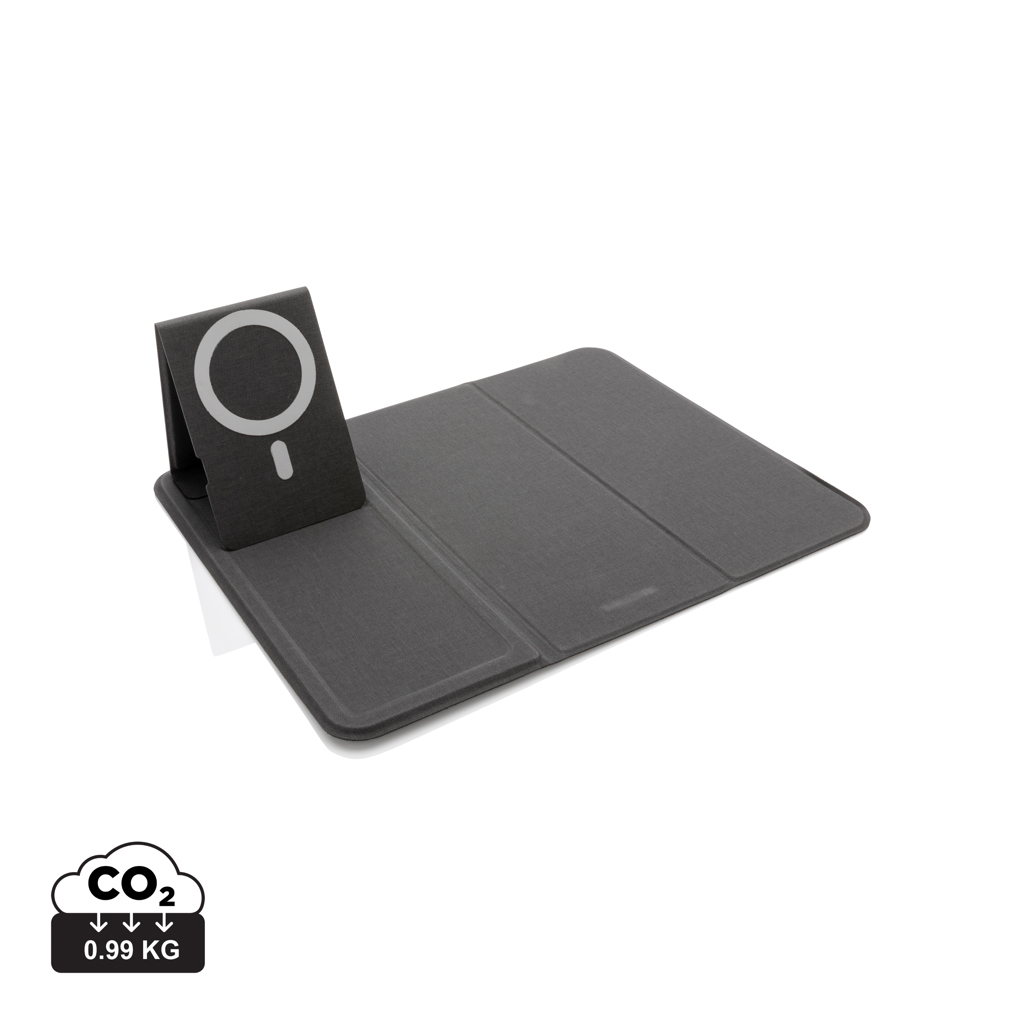 Tapis de souris chargeur sans fil pliable - Hunawihr