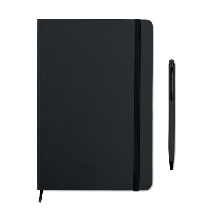 Cahier A5 avec stylo à bille stylet - Mouen