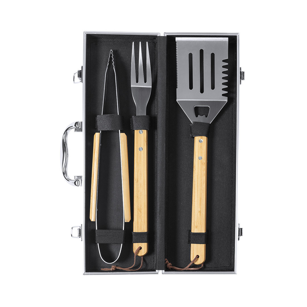 Natuurlijke Barbecue Set - Bilzen