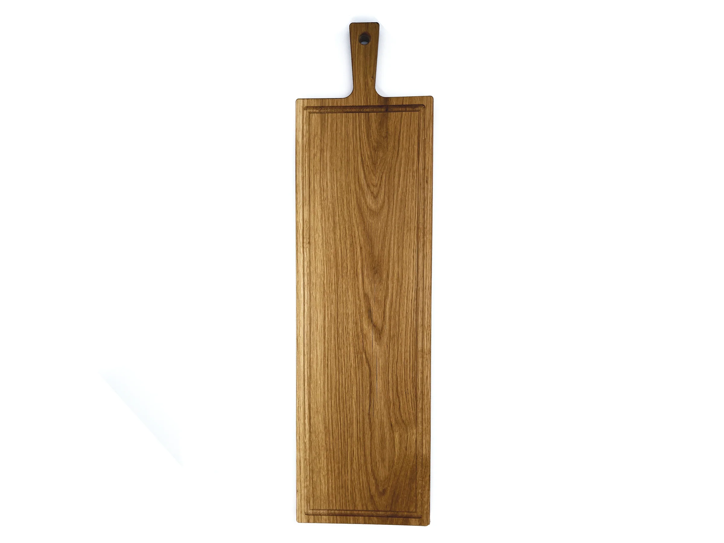 Eikenhouten Kaasplank Met Handvat (69 x 19 cm) - Afsnee