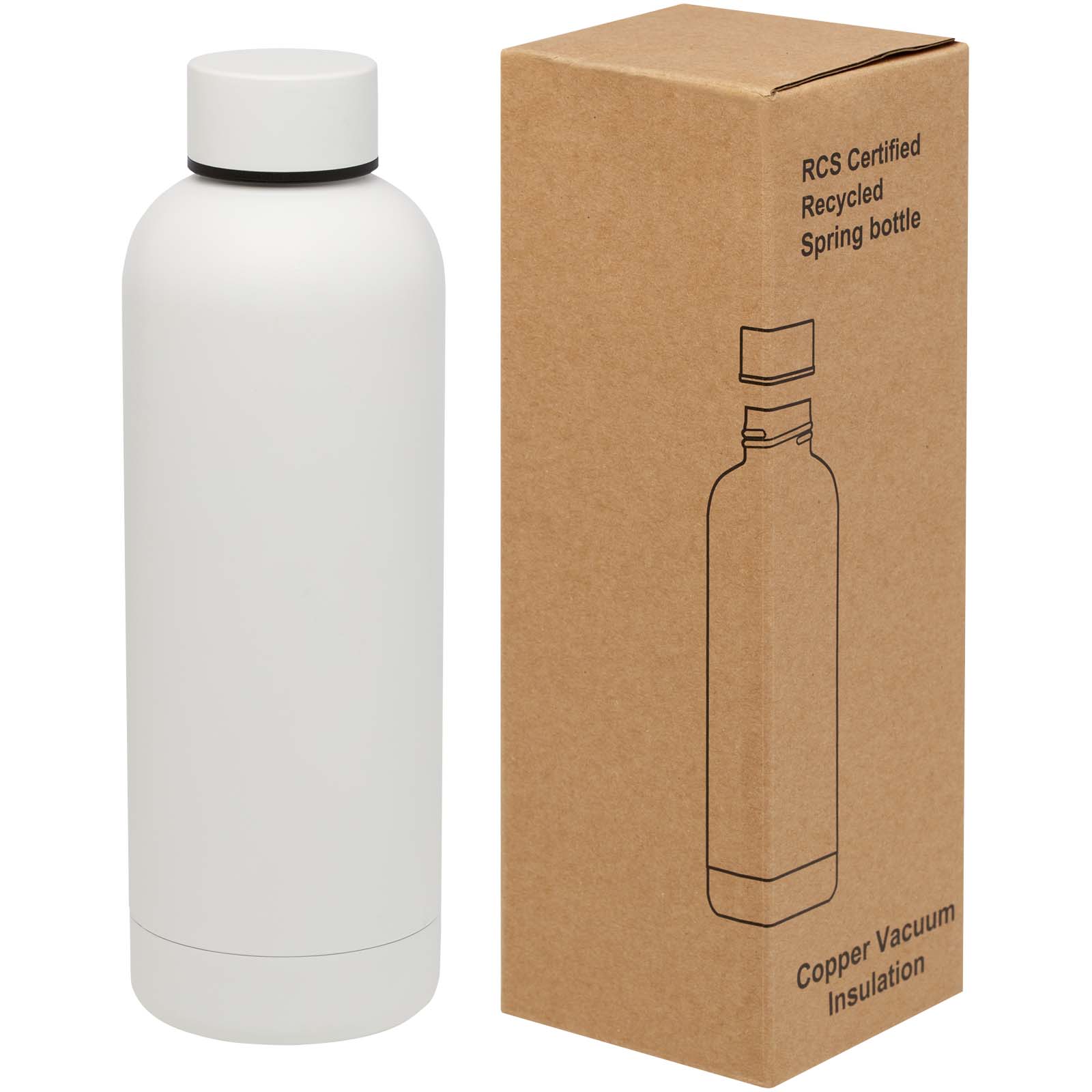 Bouteille Isotherme en Acier Inoxydable Recyclé 500 ml - Châtelperron