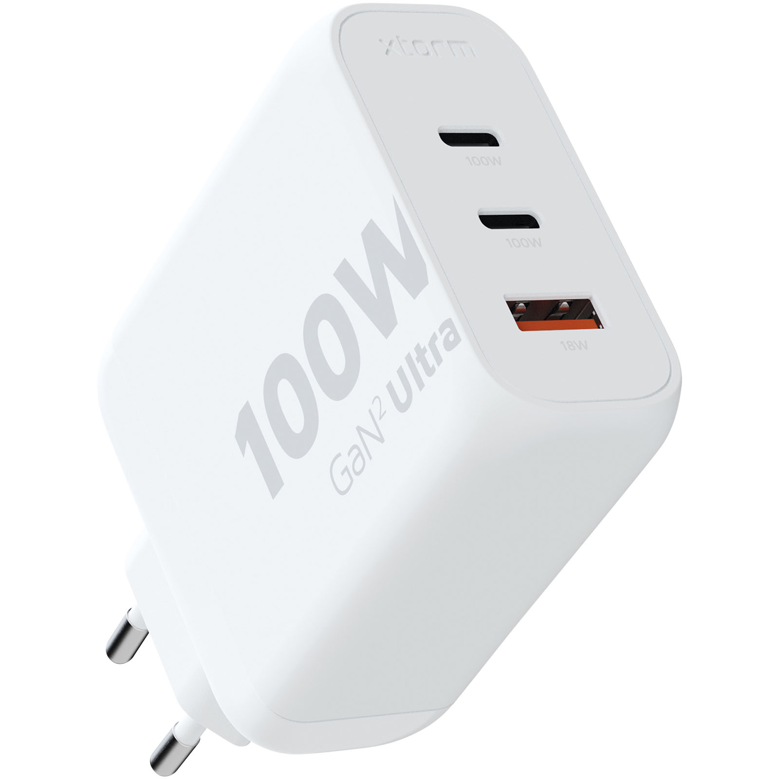 Chargeur mural de 100 W Ultra Xtorm XEC100 GaN²