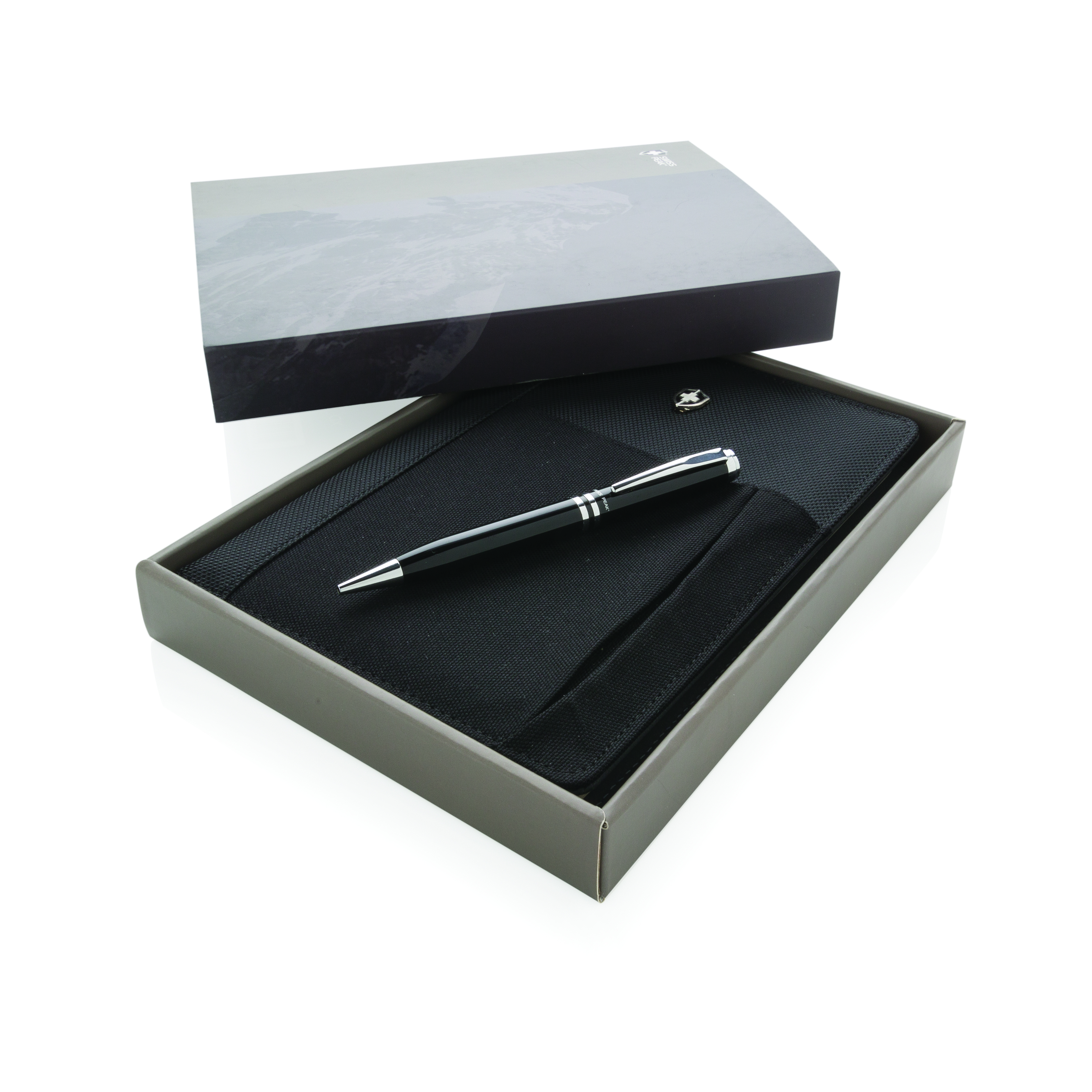 Swiss Peak notebook and pen set - Zaprinta Belgique