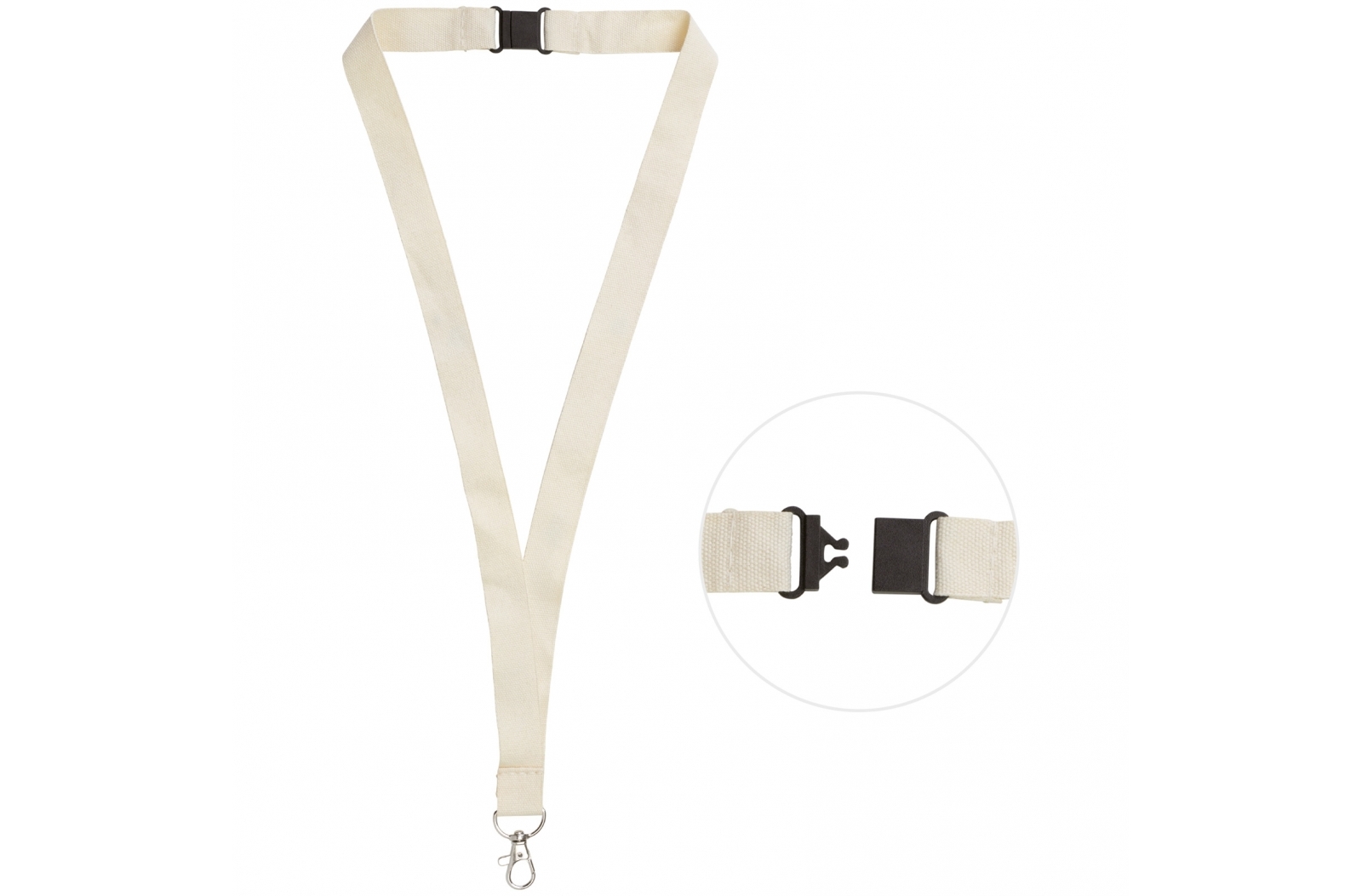 Lanyard coton biologique