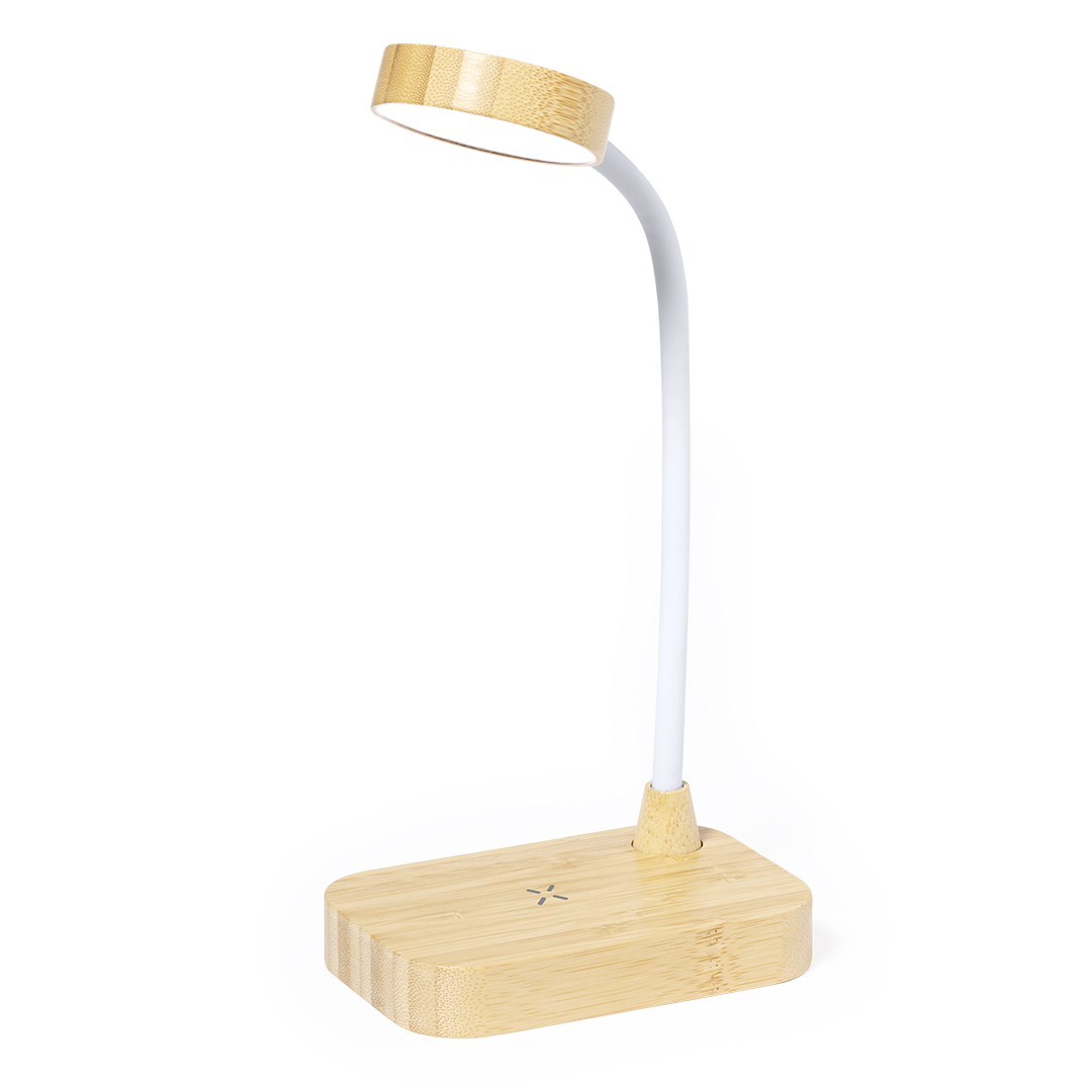 Bamboe Oplaadlamp - Geel