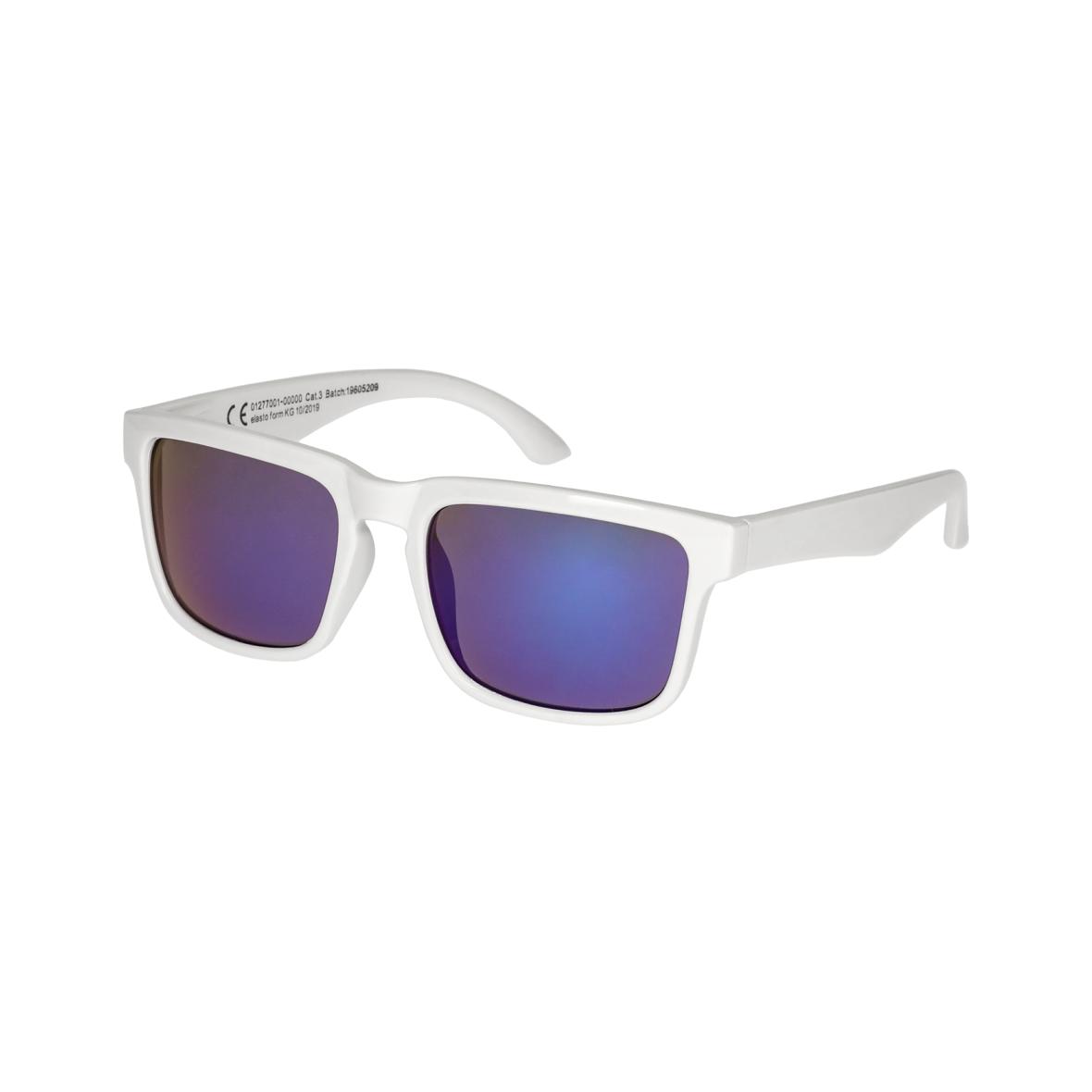 Lunettes de soleil bleues miroir