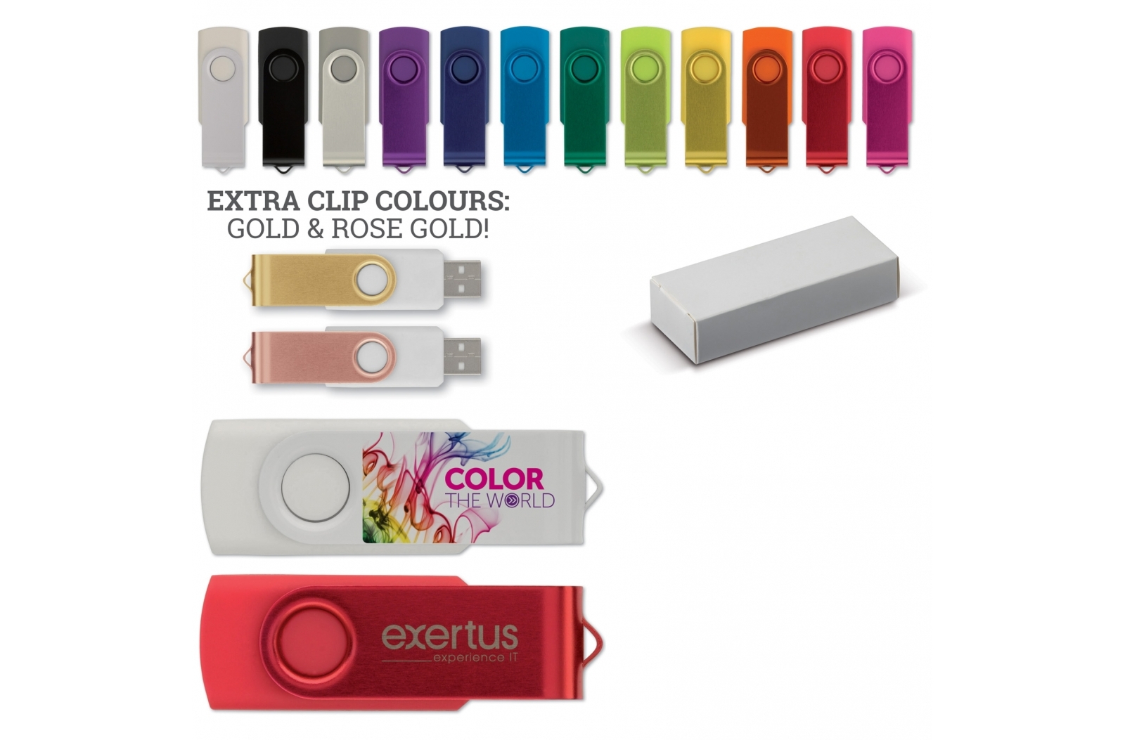 Clé USB 4GB Flash drive Twister