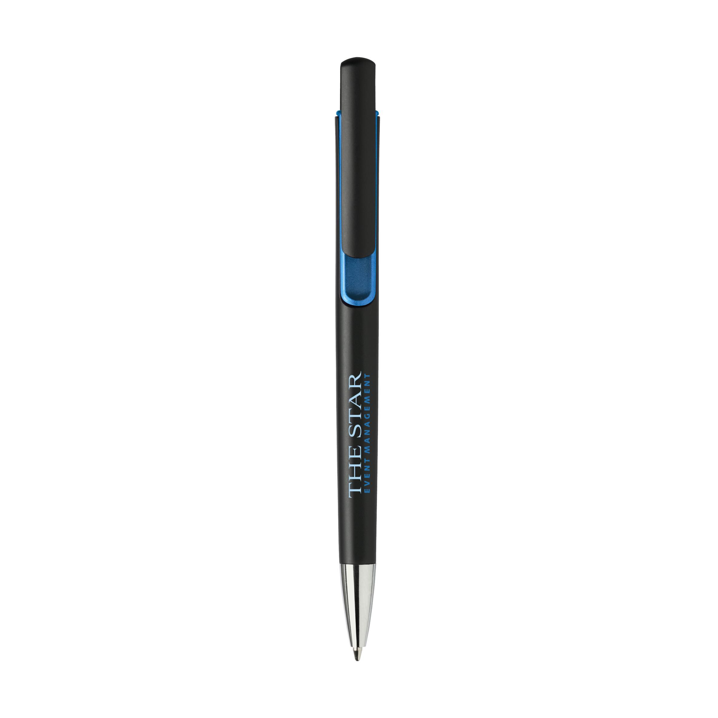 Stylo à bille mat bleu - Mormoiron