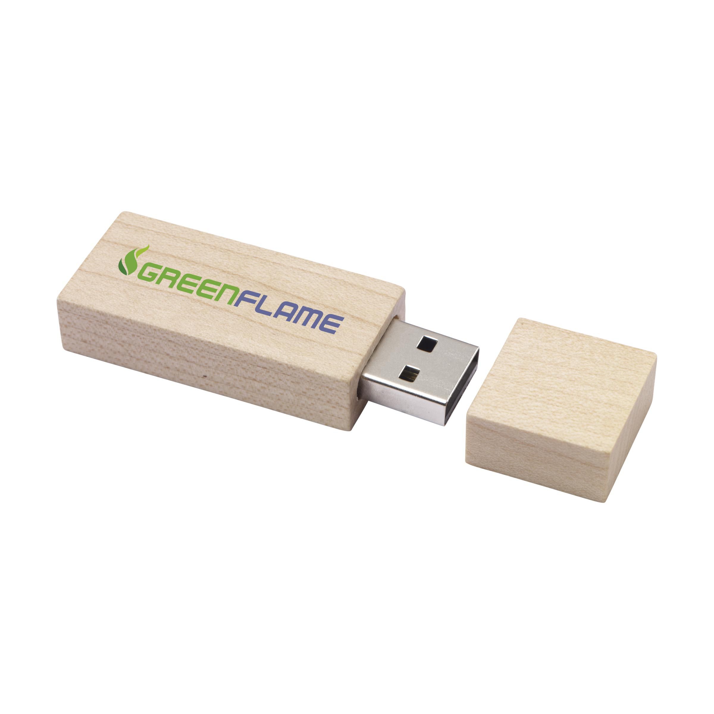 Houten USB Stick - Kortessem