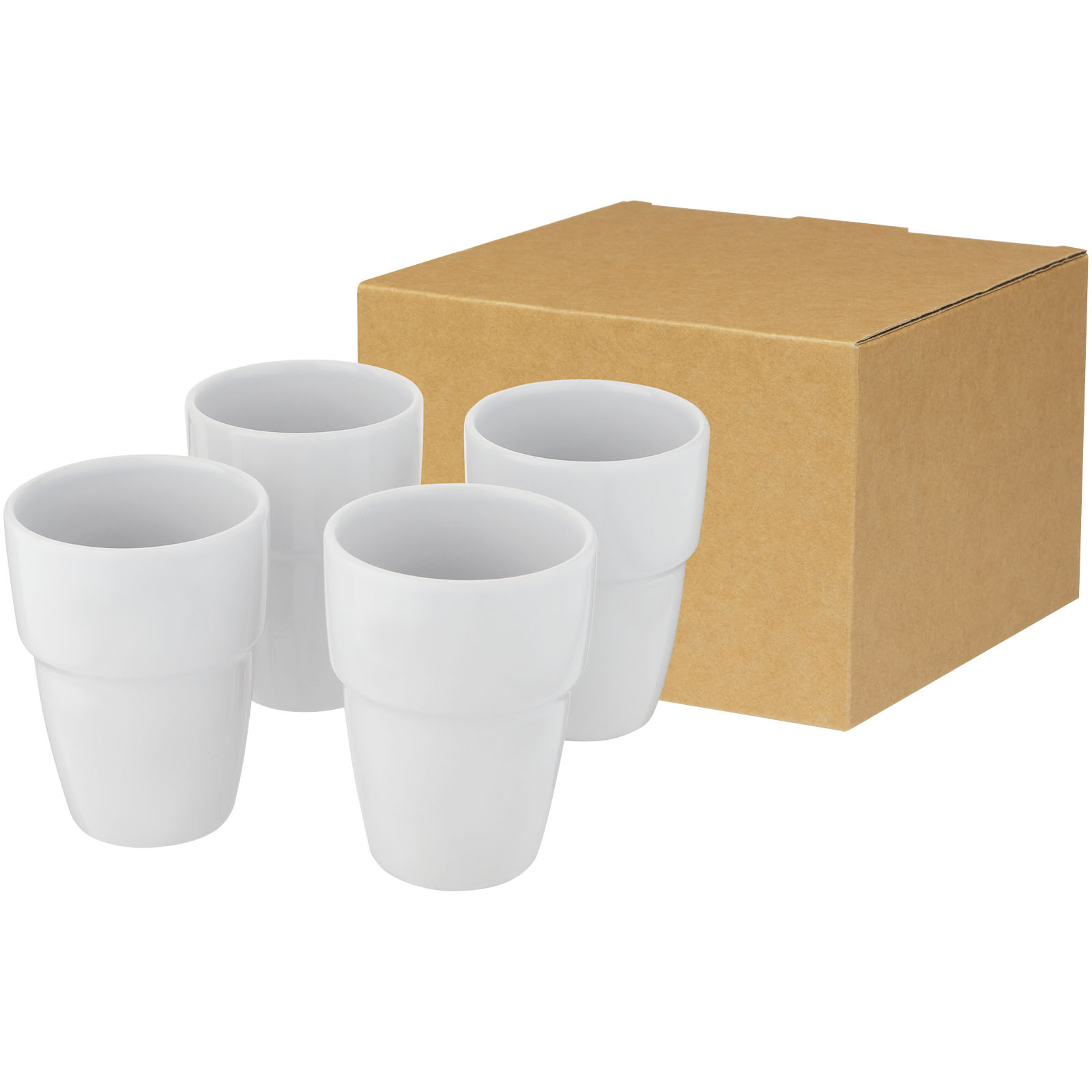 Ensemble de Tasses en Céramique Empilables 280ml - Zaprinta Belgique