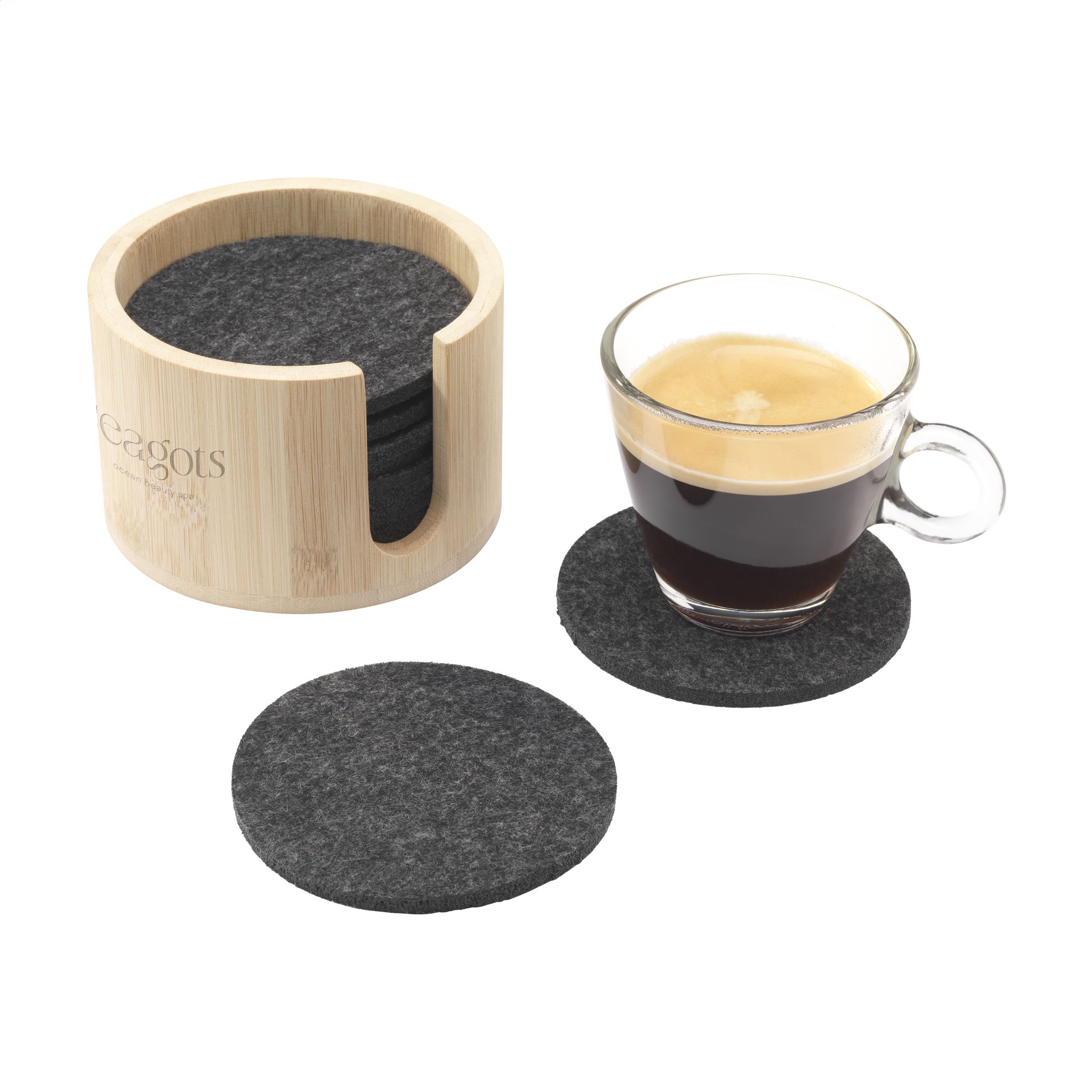 Cody Felt Coaster Set sous-verres - Zaprinta Belgique