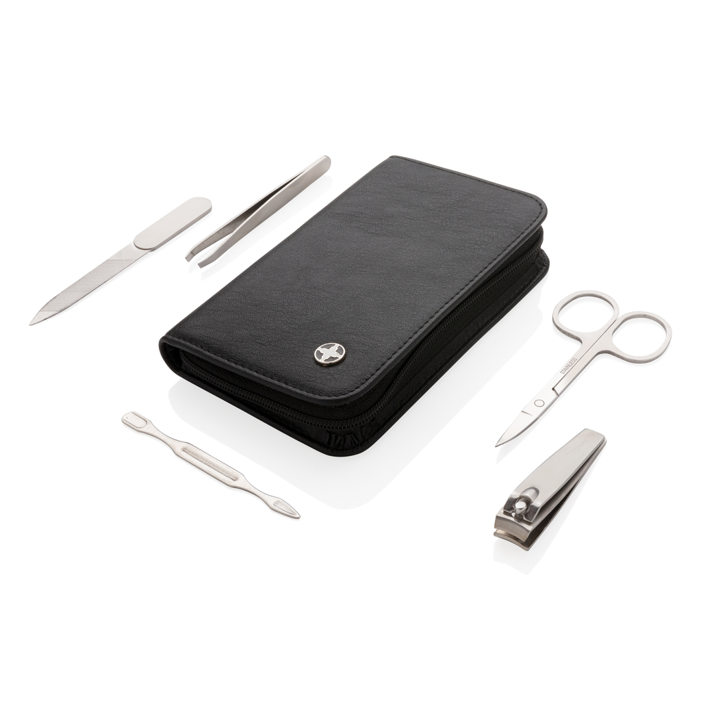 Vijfdelige Manicure Set in PU Etui - Bierbeek