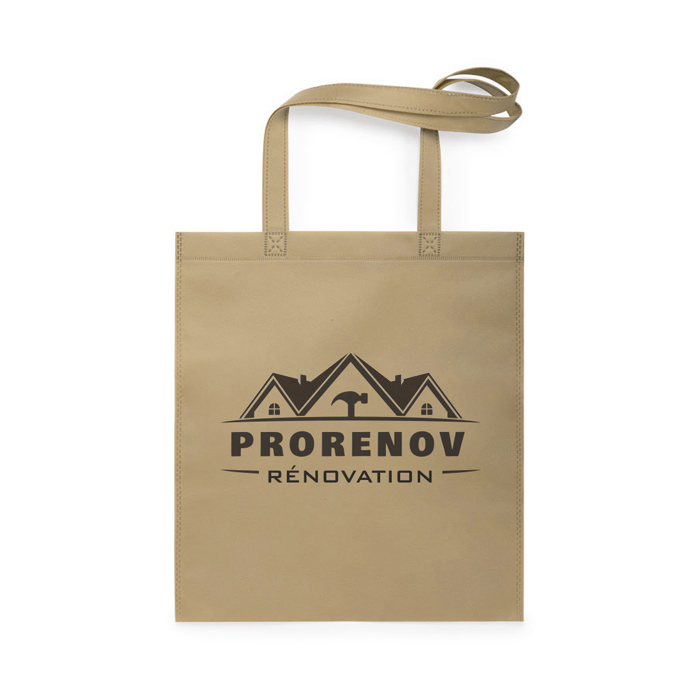 Tote bag personnalisé en intissé 80 g/m² 36x40 cm – Sarcelles