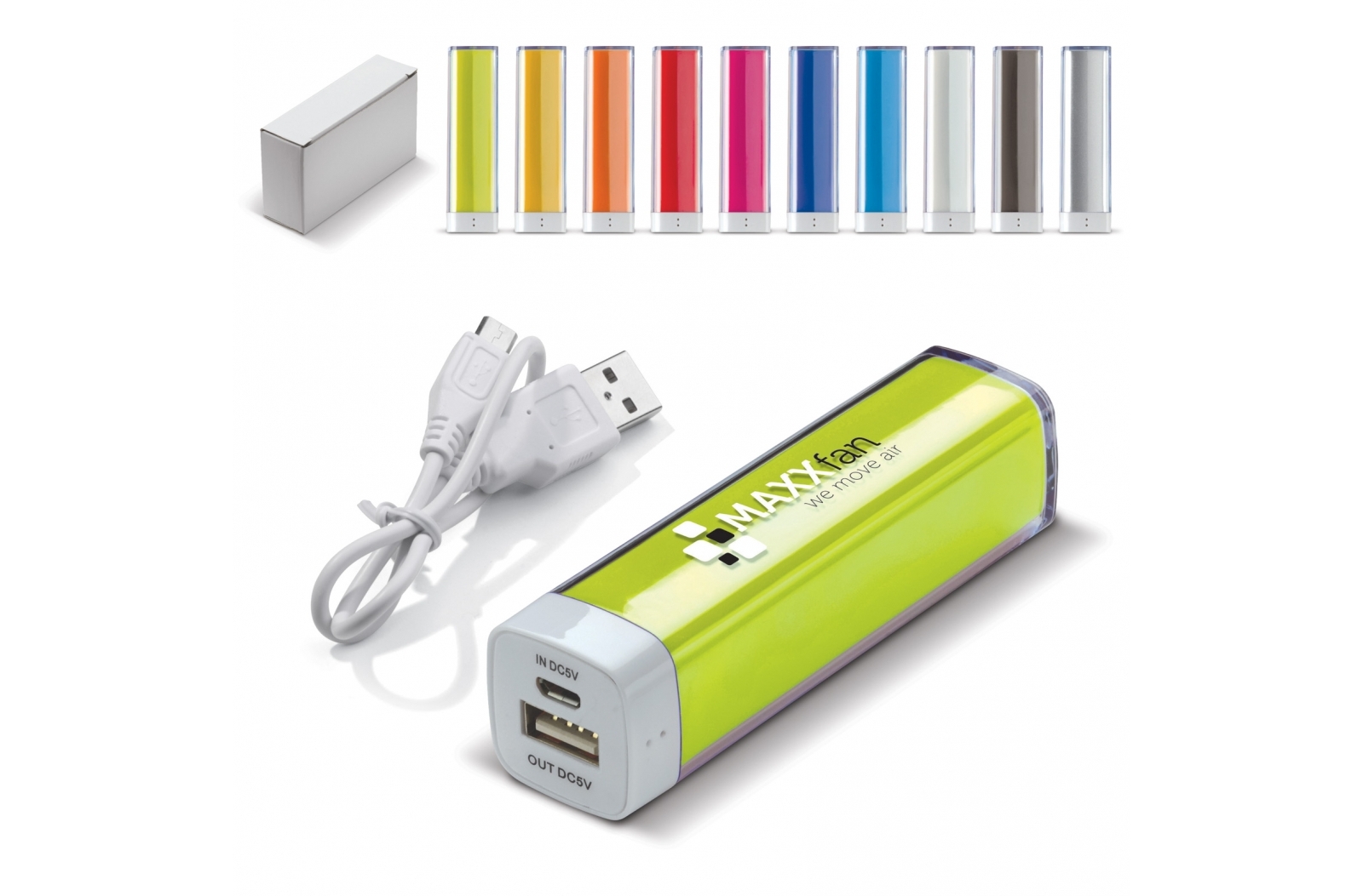 Transparante Krachtbank 2200mAh - Berlare