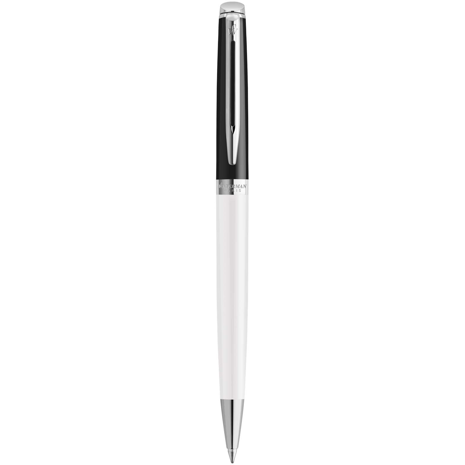 Waterman Hemisphere rollerbalpen met palladium afwerking - Blauw/Zwart