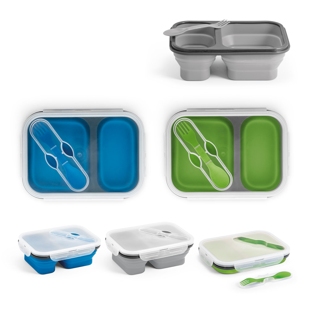 Boîte de rangement alimentaire pliable en silicone