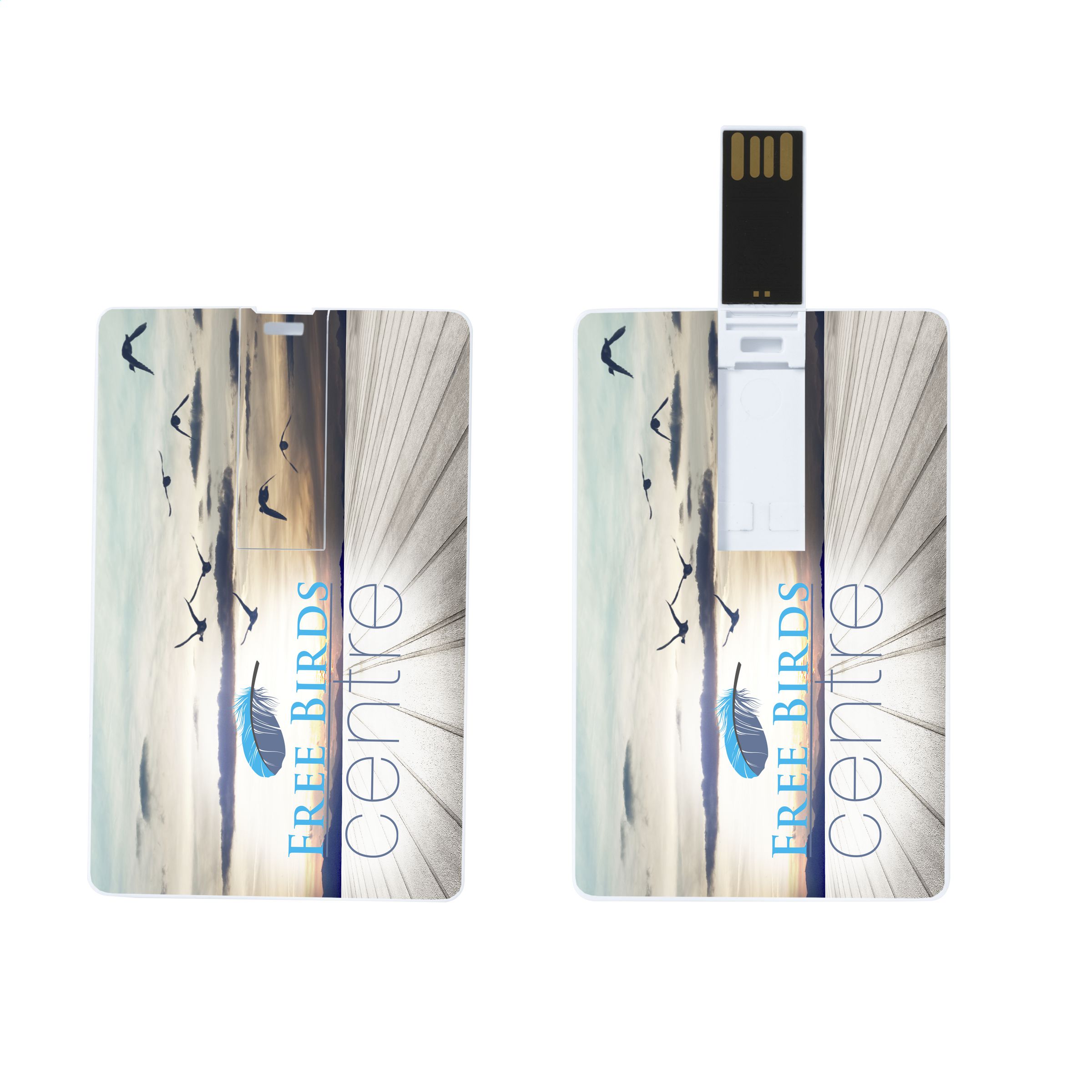 Creditcard USB-stick 16 GB - Muizen