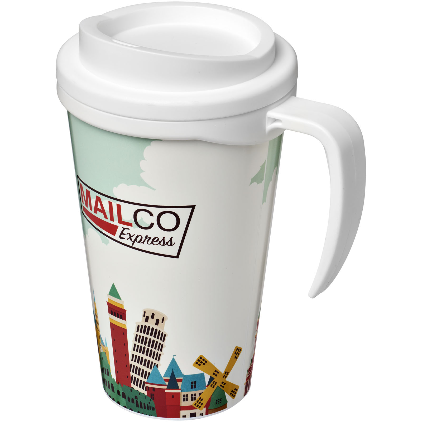 Eco-Mug 350 ml geïsoleerde beker - Berlare