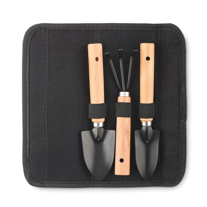 3 outils de jardin dans une pochette RPET - Souvigny - Zaprinta Belgique