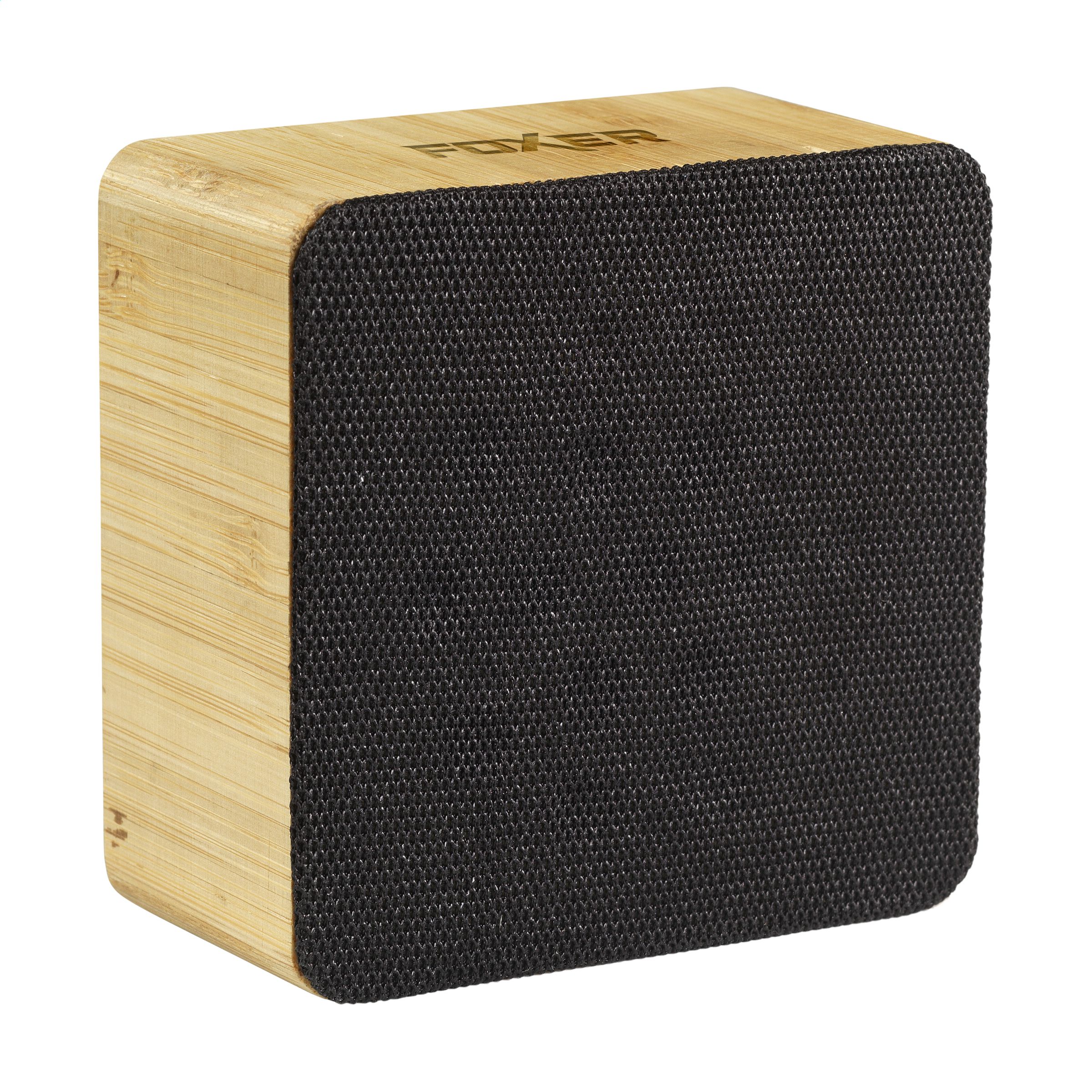 Enceinte sans fil 5W en bambou - Recouvrance - Zaprinta Belgique