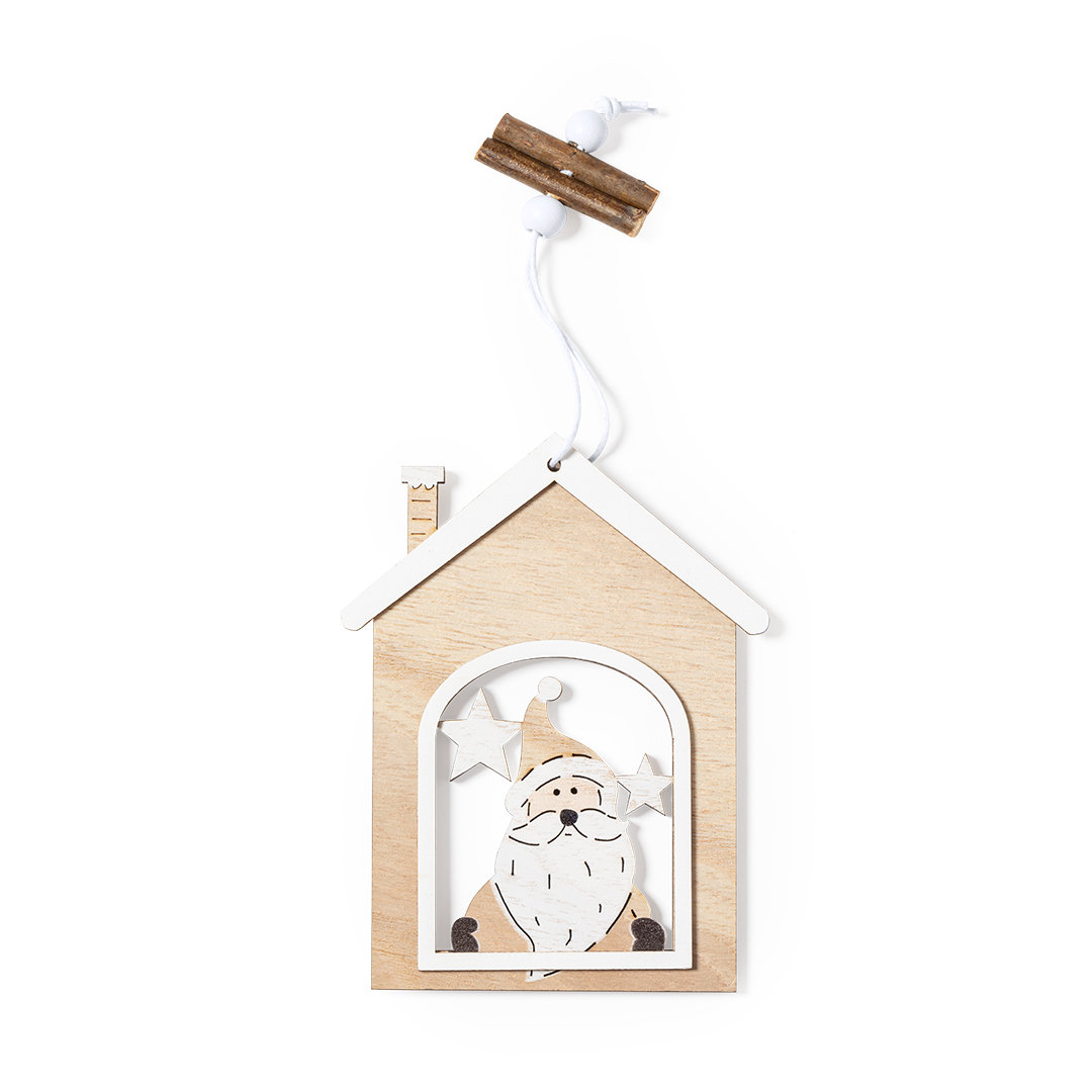 Décoration de Noël personnalisée en bois - N03