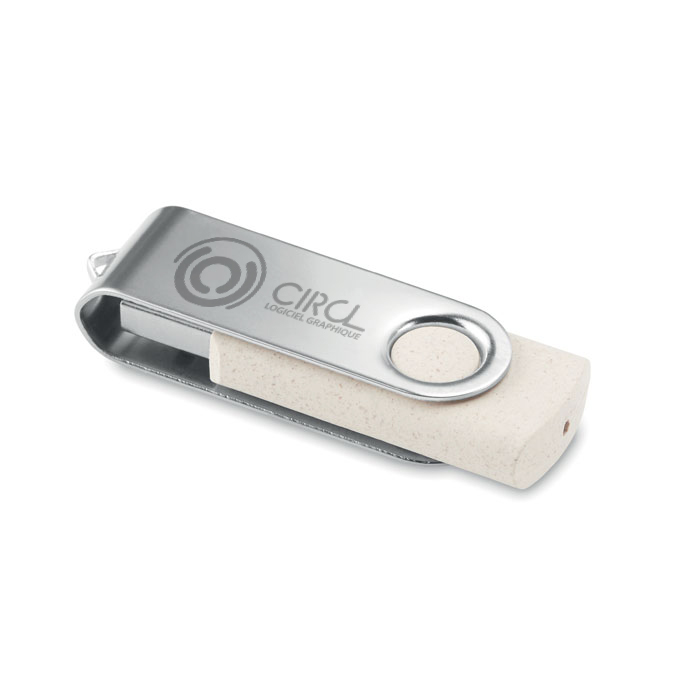 Metalen Draaibare USB-stick - Zulte