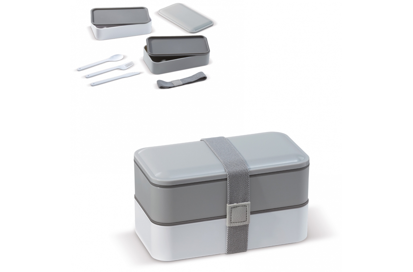 Bento Lunchbox met Bestek 1.25L - Wichelen