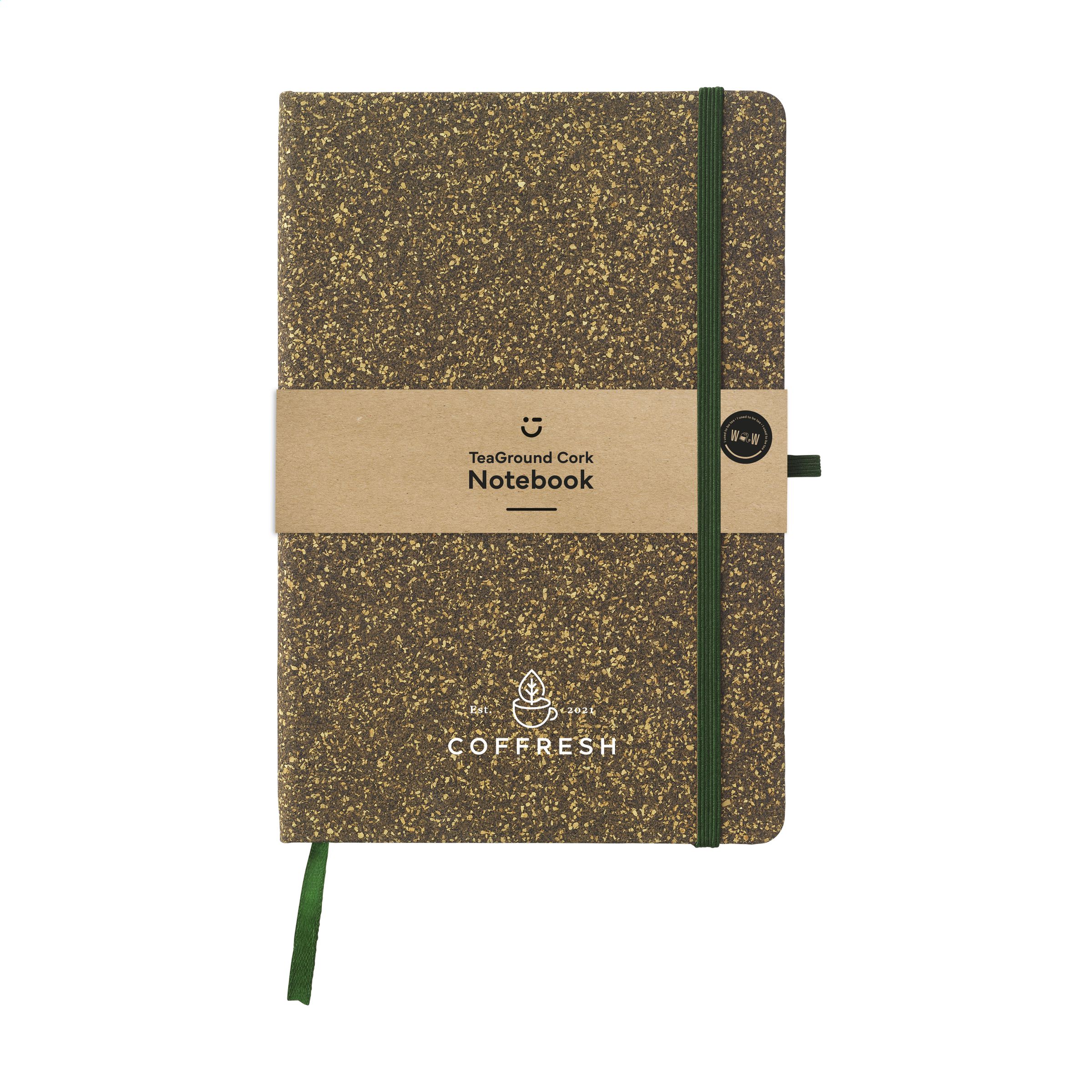 TeaGround Cork Notebook A5 bloc-notes