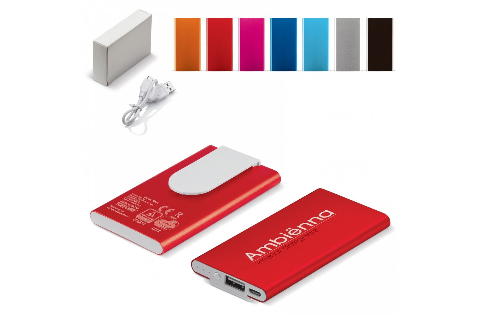 PowerClip Powerbank 3000mAh - Liedekerke