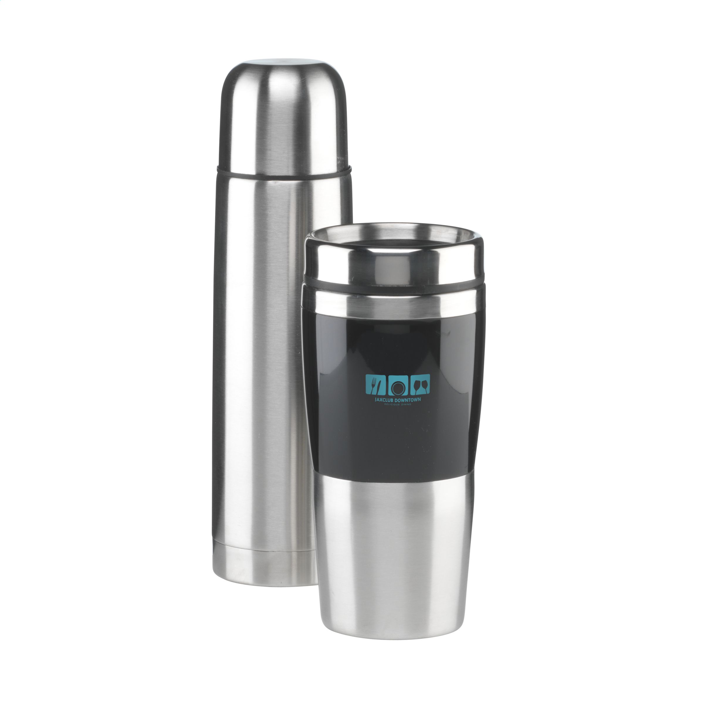 Ensemble cadeau de thermos 500ml et mug thermique 480ml en acier inoxydable à double paroi - Roquebrune-Sur-Argens