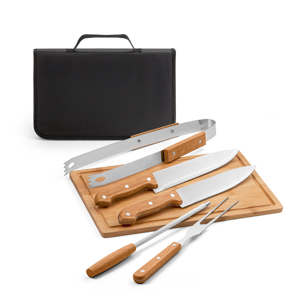 Vuurvlam Barbecue Set - Zulte