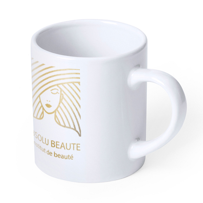 Mug personnalisée blanc en céramique 250ml - Nancy