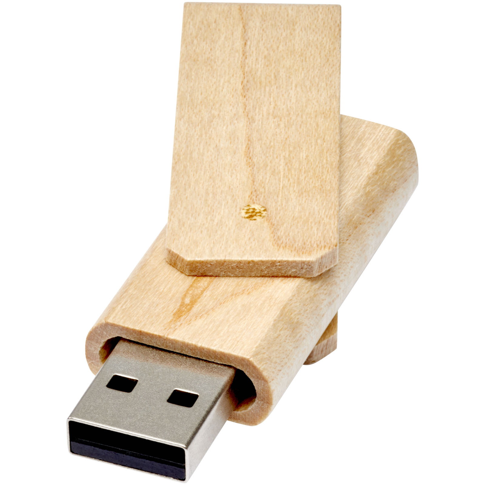 Houten draaibare USB - Gooik