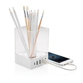 Moderne Bureau Organisator USB Oplader - Leuven