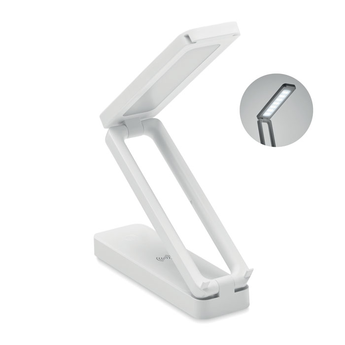 Lampe de bureau LED pliable avec chargeur sans fil - Garancières