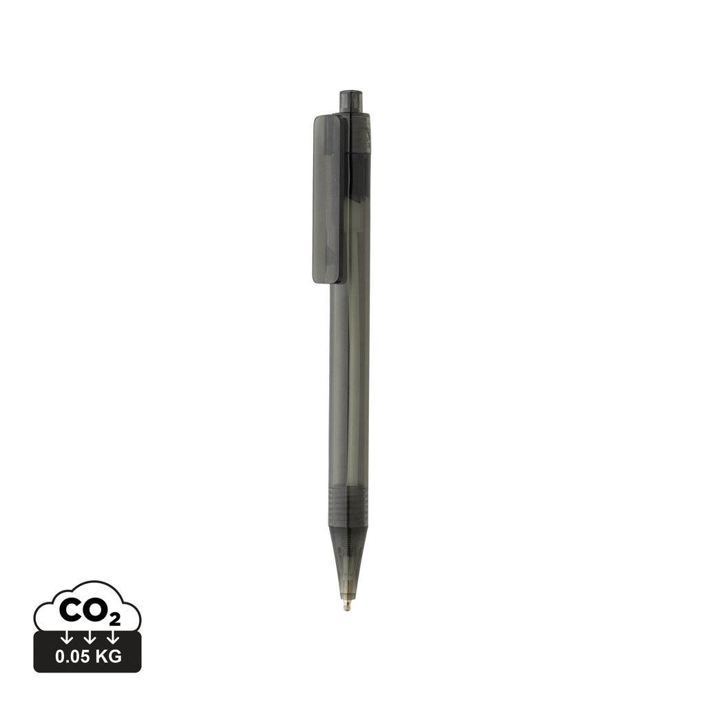 Transparante Pen van Gerecycled Polyester - Ieper