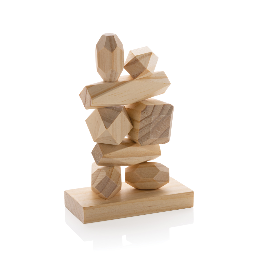 Houten Balansstenen Set - Idegem