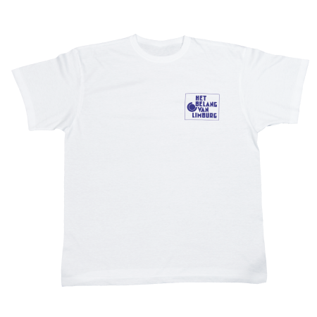 Witte Katoenen T-Shirt 180g - XL - Lede