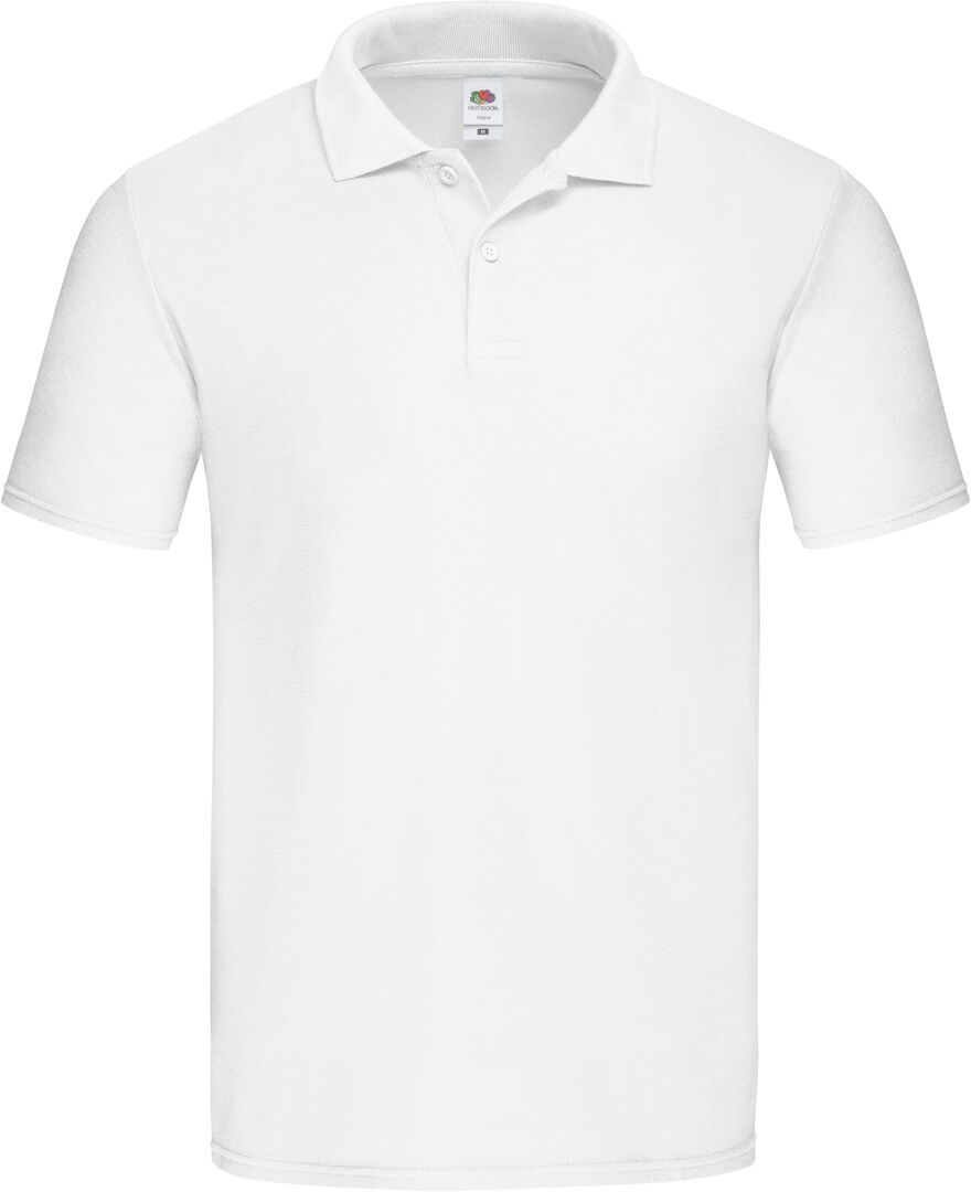 Witte Polo Shirt Volwassenen - Borgloon