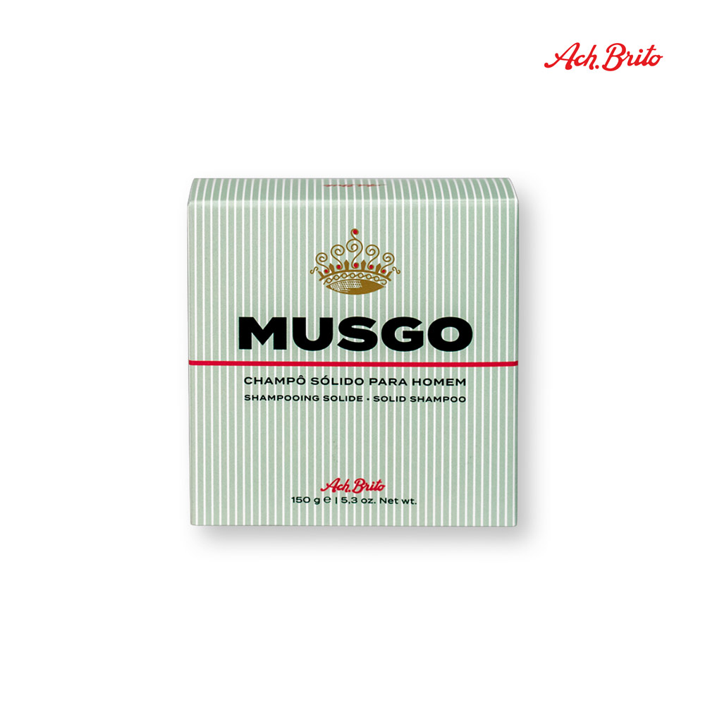 MUSGO II. Shampooing parfumé pour hommes (150g)