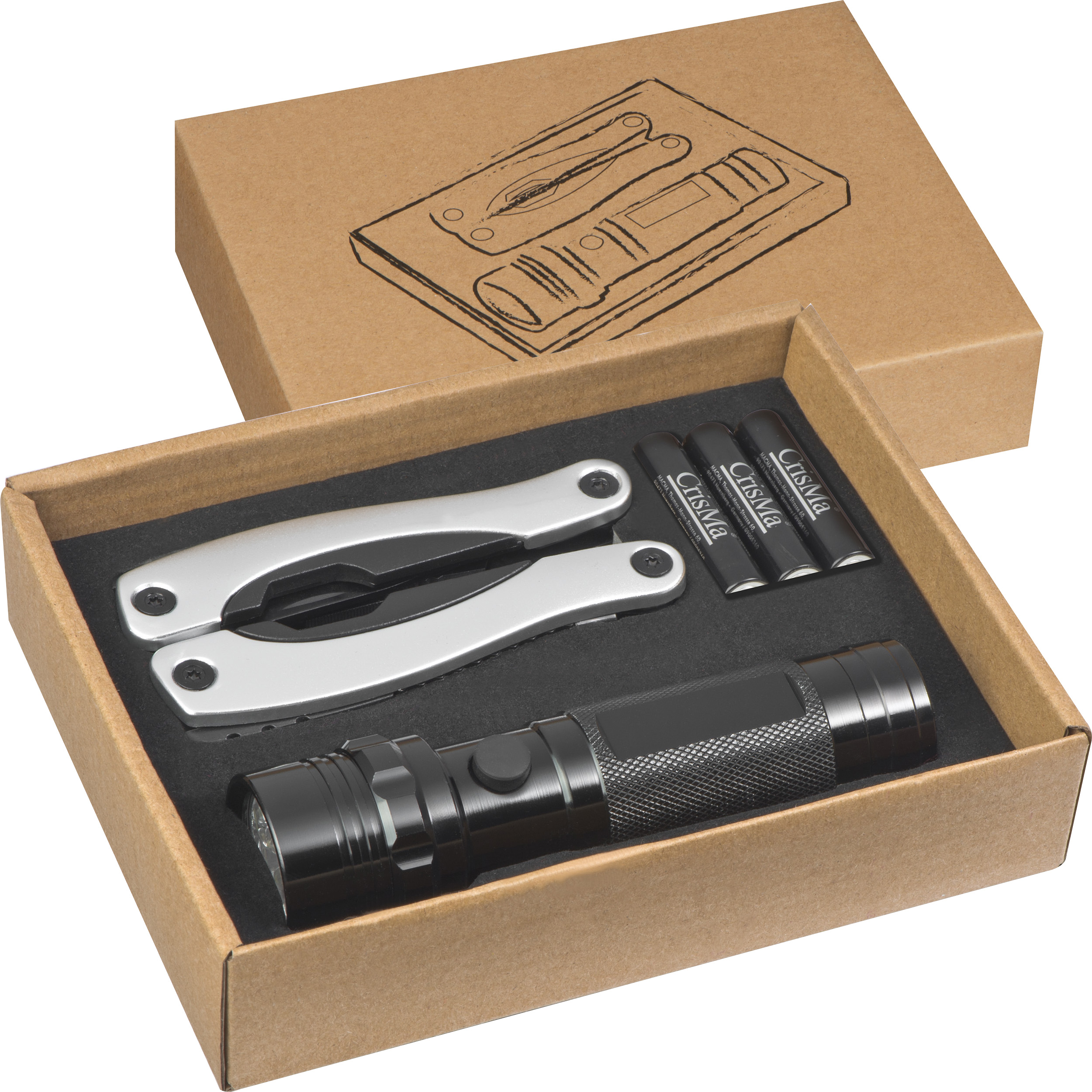 Multi-Tool Zaklamp Set - Destelbergen