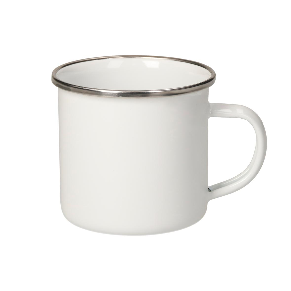 Tasse à café en acier émaillé 300ml - Châtillon-en-Dunois