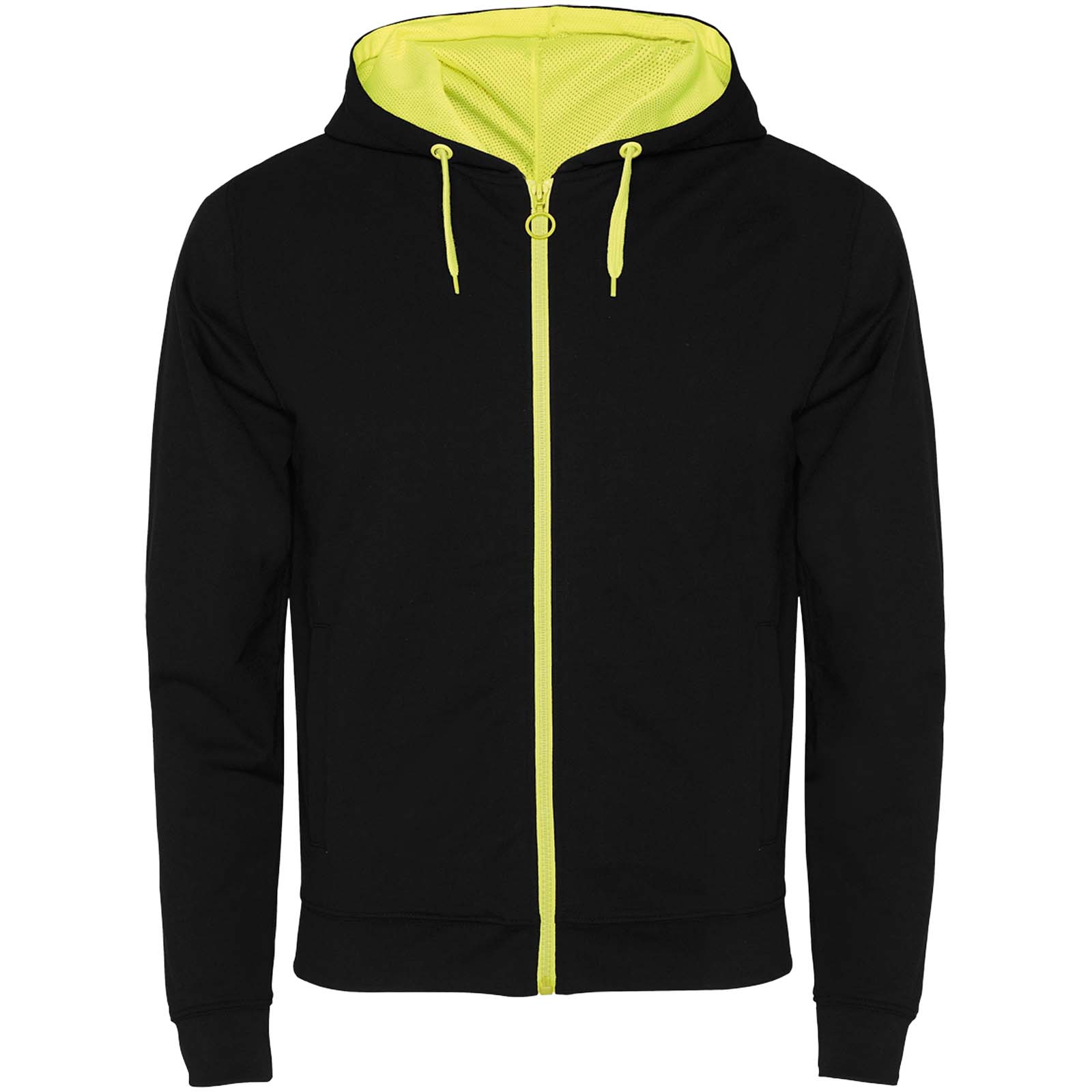 Fluor Fleece Unisex Sweat Jacket - Sint-Gillis-Waas