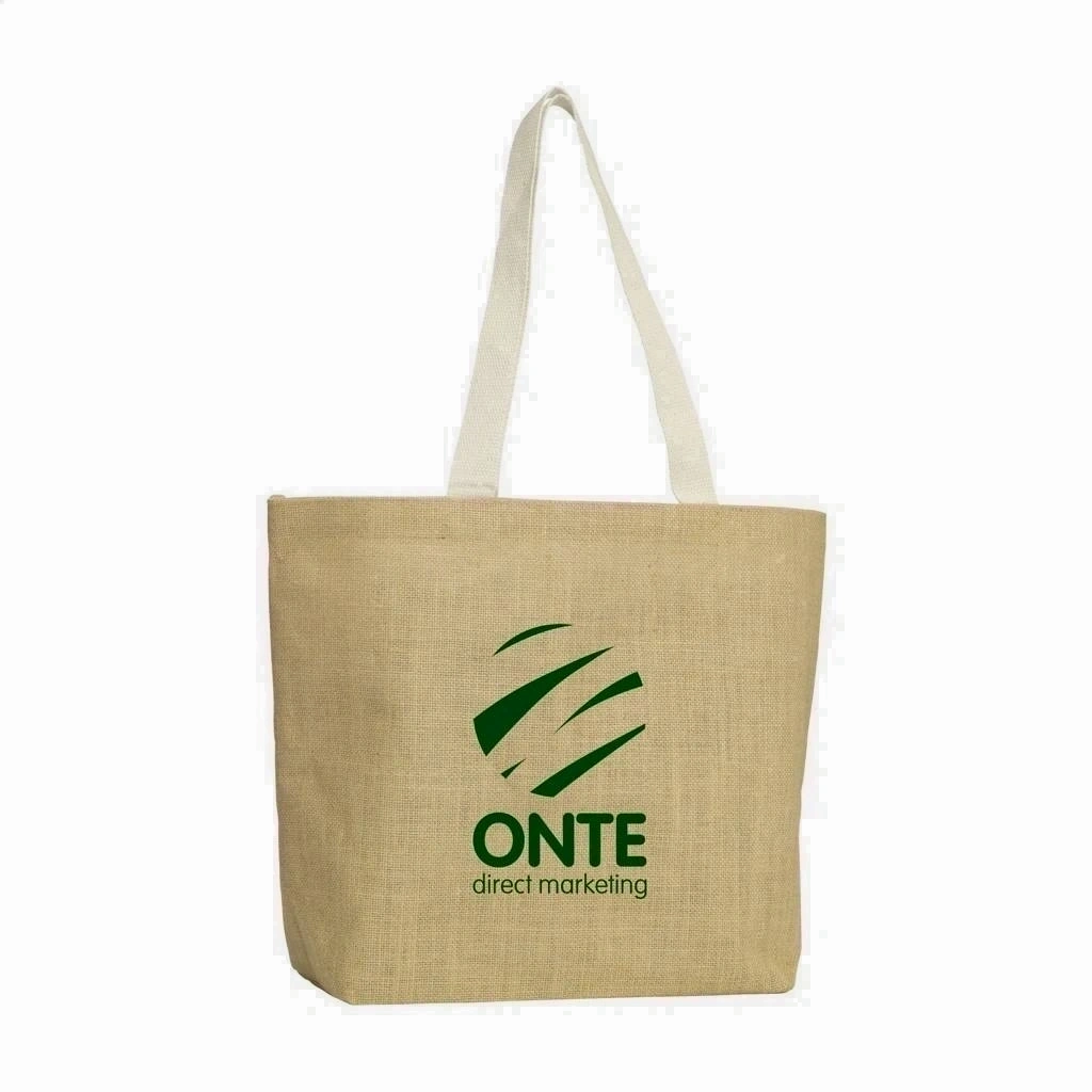 Duurzame Jute Shopper - Antwerpen