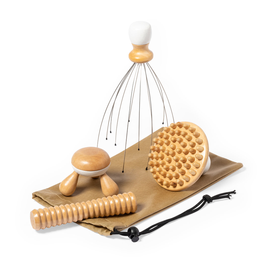 Houten Massage Set - Hechtel-Eksel