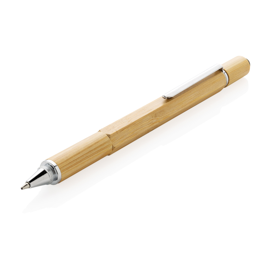 Bamboe Multifunctionele 5-in-1 Pen - Nieuwenhove