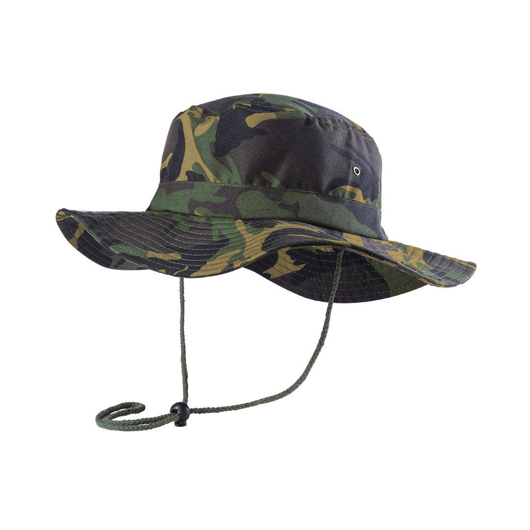 Chapeau d'Aventure Camo en Microfibre Résistante - Fouilleuse - Zaprinta Belgique